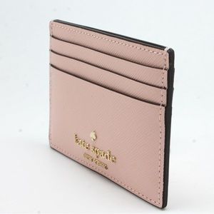 Pink Kate spade card holder